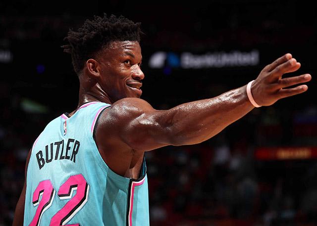 关于热火胜凯尔特人,杰米-巴特勒高效发挥的信息 关于热火胜凯尔特人,杰米-巴特勒高效发挥的信息